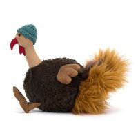 Jellycat Truthahn Theo Turkey mit Mütze | Kuscheltier.Boutique