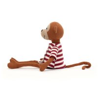 Jellycat Affe Madison Monkey mit Jacke | Kuscheltier.Boutique