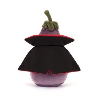 Jellycat Aubergine Vivacious Vampire Rückseite | Kuscheltier.Boutique