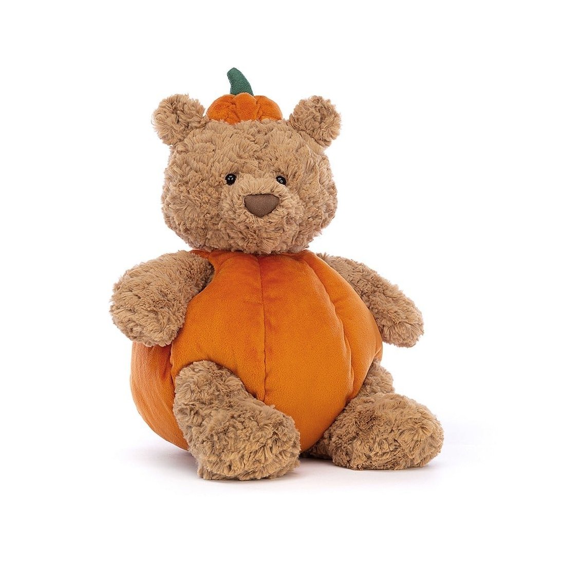 Jellycat Teddy Bär Bartholomew Bear Pumkin, Vorderseite | Kuscheltier.Boutique