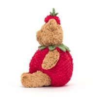 Jellycat Teddy Bär Bartholomew Bear Strawberry | Kuscheltier.Boutique