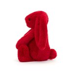 Jellycat Hase Bashful Cranberry Bunny rot | Kuscheltier.Boutique