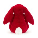 Jellycat Hase Bashful Luxe Bunny Scarlett Rückseite | Kuscheltier.Boutique