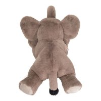 Hermann TEDDY Collection Elefant liegend Rückseite | Kuscheltier.Boutique