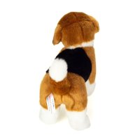 Hermann TEDDY Beagle stehend Rückseite | Kuscheltier.Boutique