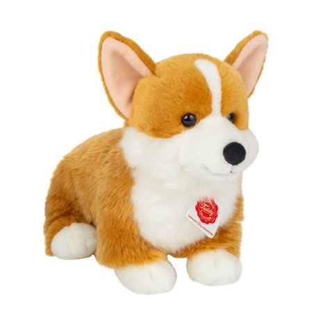 Hermann TEDDY Corgi sitzend Vorderseite | Kuscheltier.Boutique