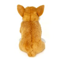 Hermann TEDDY Corgi sitzend Rückseite | Kuscheltier.Boutique