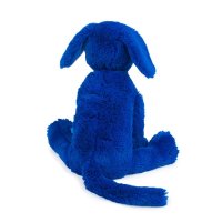 Moulin Roty Blauer Hund Ecole des loisirs Rückseite | Kuscheltier.Boutique