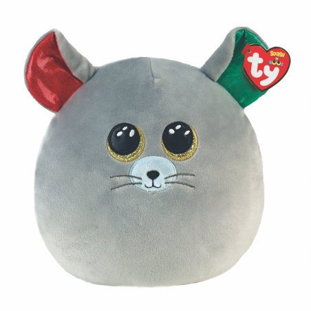 Ty Squish-a-Boos Plüschkissen Maus Chipper, 20cm | Kuscheltier.Boutique