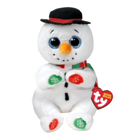 Ty Beanie Bellies Schneemann Weatherby Snowman | Kuscheltier.Boutique