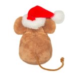 Hermann TEDDY Weihnachtsmaus mit Keks Rückseite | Kuscheltier.Boutique