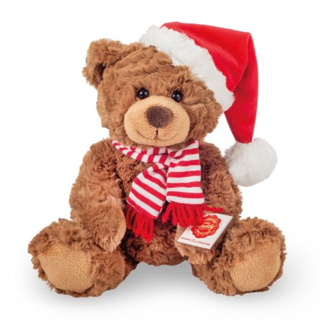 Hermann TEDDY Bar Weihnachtsteddy mit Mütze | Kuscheltier.Boutique