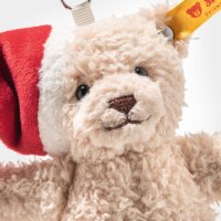 Steiff Weihnachtsbär Ben Gesicht Schlüsselanhänger | Kuscheltier.Boutique