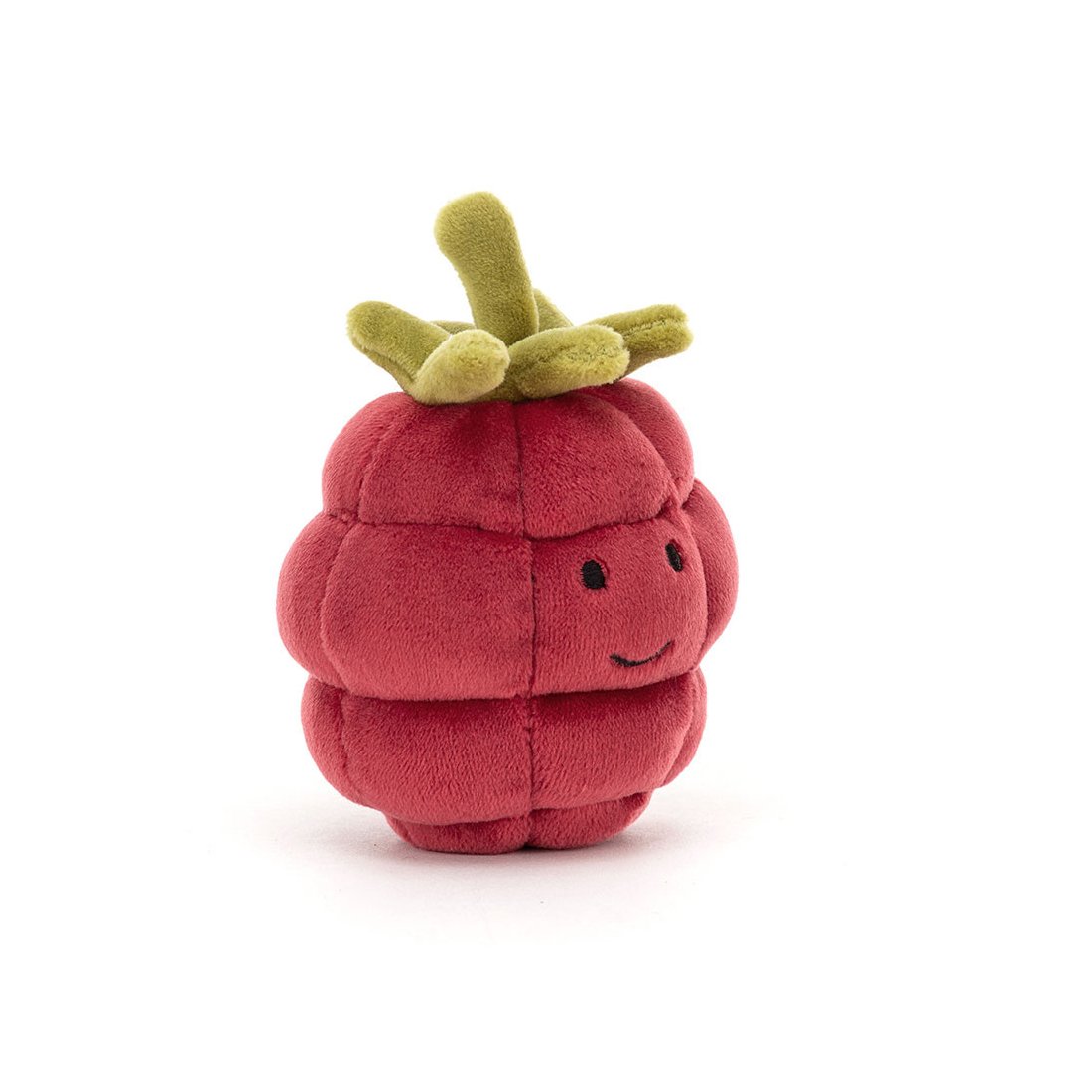 Jellycat Himbeere Faboulus Fruit Raspberry Vorderseite | Kuscheltier.Boutique