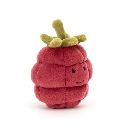 Jellycat Himbeere Faboulus Fruit Raspberry Vorderseite | Kuscheltier.Boutique