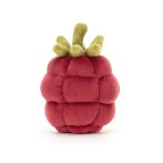 Jellycat Himbeere Faboulus Fruit Raspberry Rückseite | Kuscheltier.Boutique