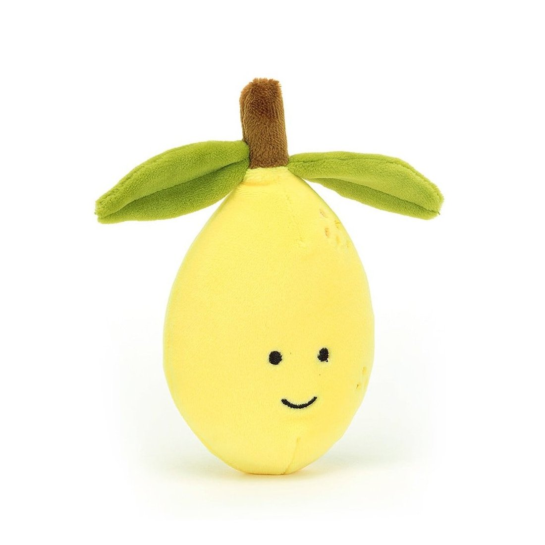 Jellycat Zitrone Fabulous Fruit Lemon, Vorderseite | Kuscheltier.Boutique