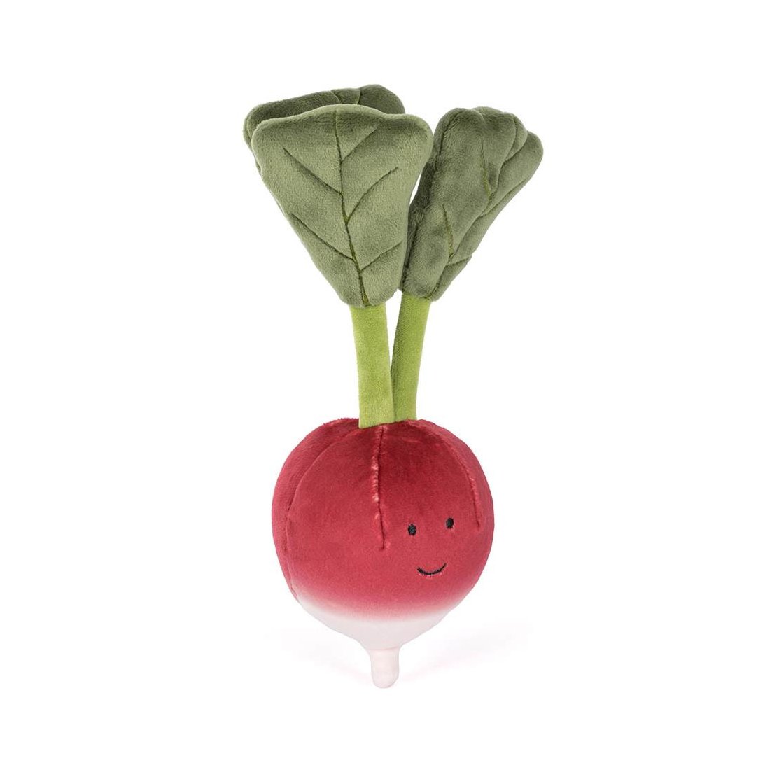 Jellycat Vivacious Vegetable Radish Vorderseite Radieschen | Kuscheltier.Boutique