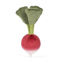 Jellycat Vivacious Vegetable Radish Rückseite Radieschen | Kuscheltier.Boutique