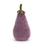 Jellycat Vivacious Vegetable Aubergine Vorderseite | Kuscheltier.Boutique