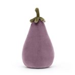 Jellycat Vivacious Vegetable Aubergine Rückseite | Kuscheltier.Boutique