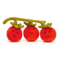 Jellycat Vivacious Vegetable Tomato Vorderseite Tomate | Kuscheltier.Boutique