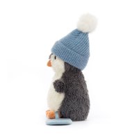 Jellycat Pinguin Peanut Penguin Snowboarding | Kuscheltier.Boutique