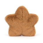 Jellycat Amuseables Star Cookie Rückseite Lebkuchenstern | Kuscheltier.Boutique