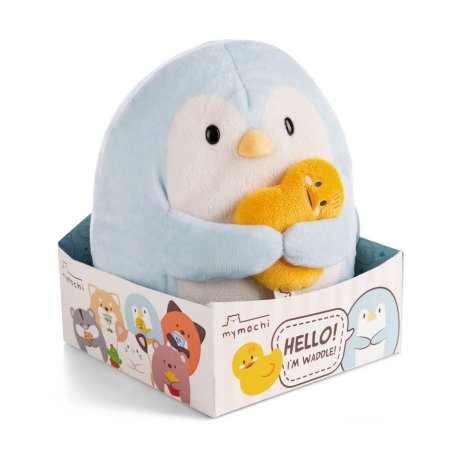 NICI mymochi Geschenkbox Pinguin Waddle mit Ente | Kuscheltier.Boutique