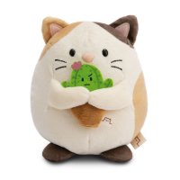 NICI mymochi Vorderseite Katze Angy mit Kaktus | Kuscheltier.Boutique