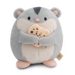 NICI mymochi Vorderseite Hamster Shai mit Keks | Kuscheltier.Boutique