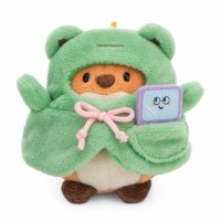 NICI mymochi Fuchs Geek mit Videogame + Froschkostüm | Kuscheltier.Boutique