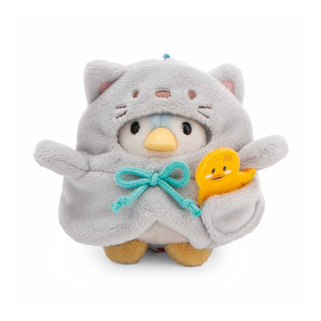 NICI mymochi Pinguin Waddle mit Ente + Katzenkostüm | Kuscheltier.Boutique