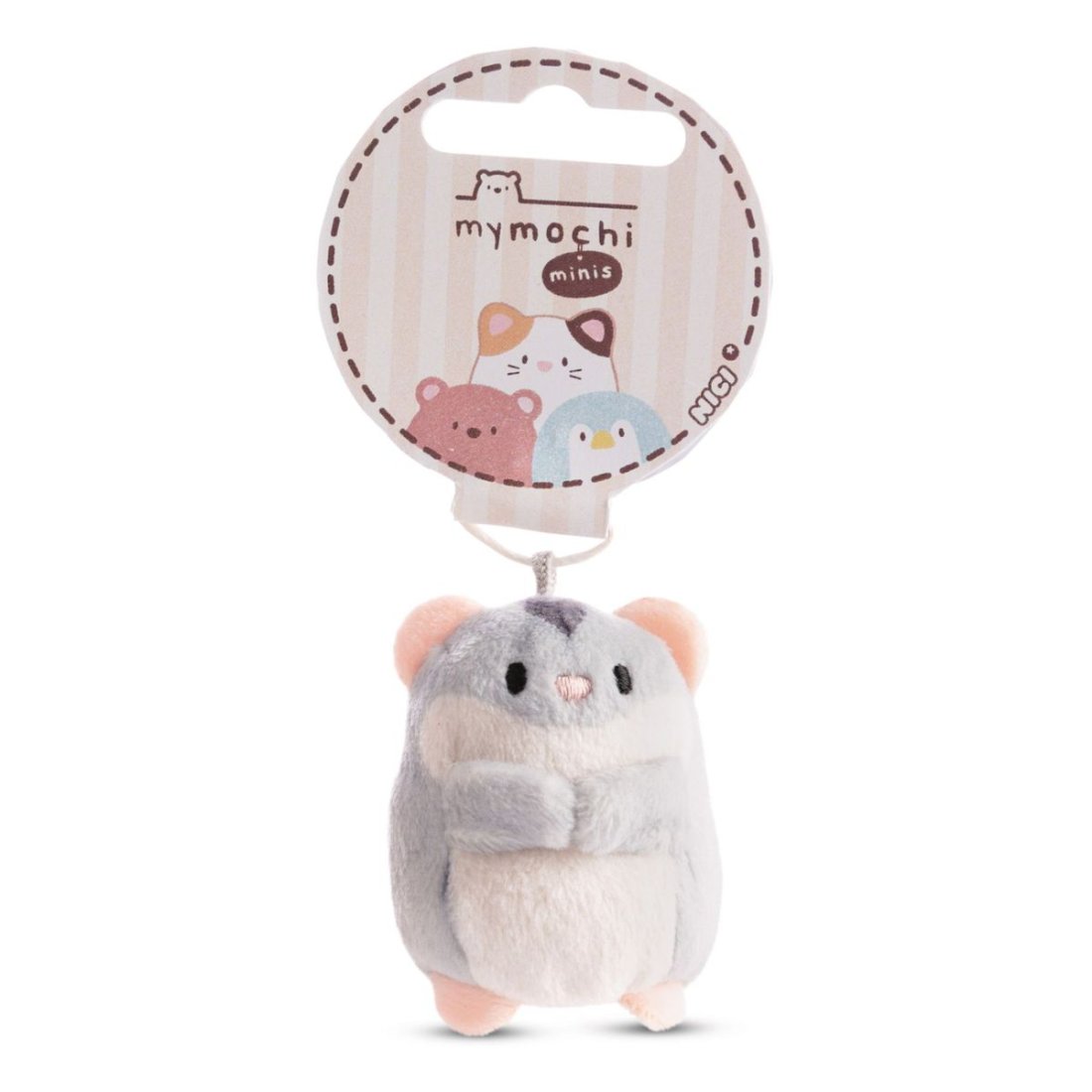 NICI mymochi Mini Hamster Shai mit Headerkarte | Kuscheltier.Boutique