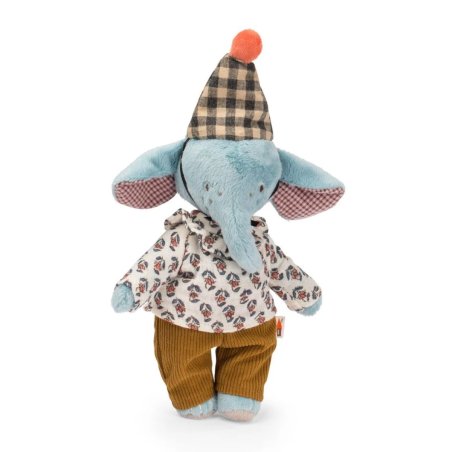 Moulin Roty Les Minouchkas Elefant Pablo Vorderseite | Kuscheltier.Boutique