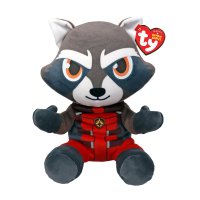 Ty Marvel Waschbär Rocket Beanie Babies Plüschfigur | Kuscheltier.Boutique