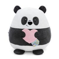 Chill-NICI Panda mit Herz Vorderseite Squishy Kuscheltier | Kuscheltier.Boutique