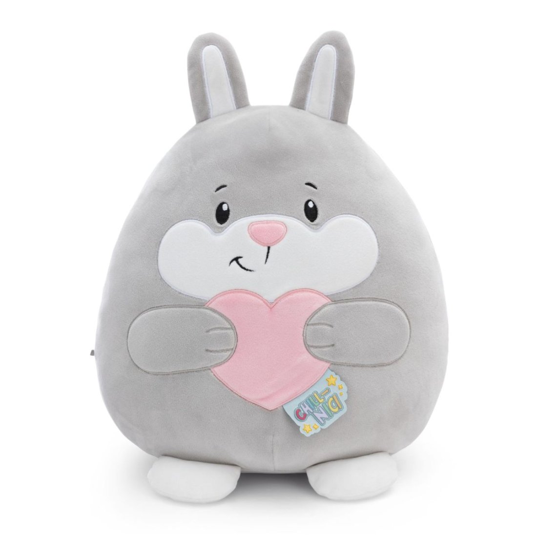 Chill-NICI Hase mit Herz Vorderseite Squishy Plüschtier | Kuscheltier.Boutique