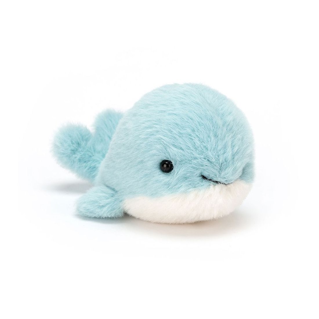 Jellycat Fluffy Whale Vorderseite Walfisch | Kuscheltier.Boutique