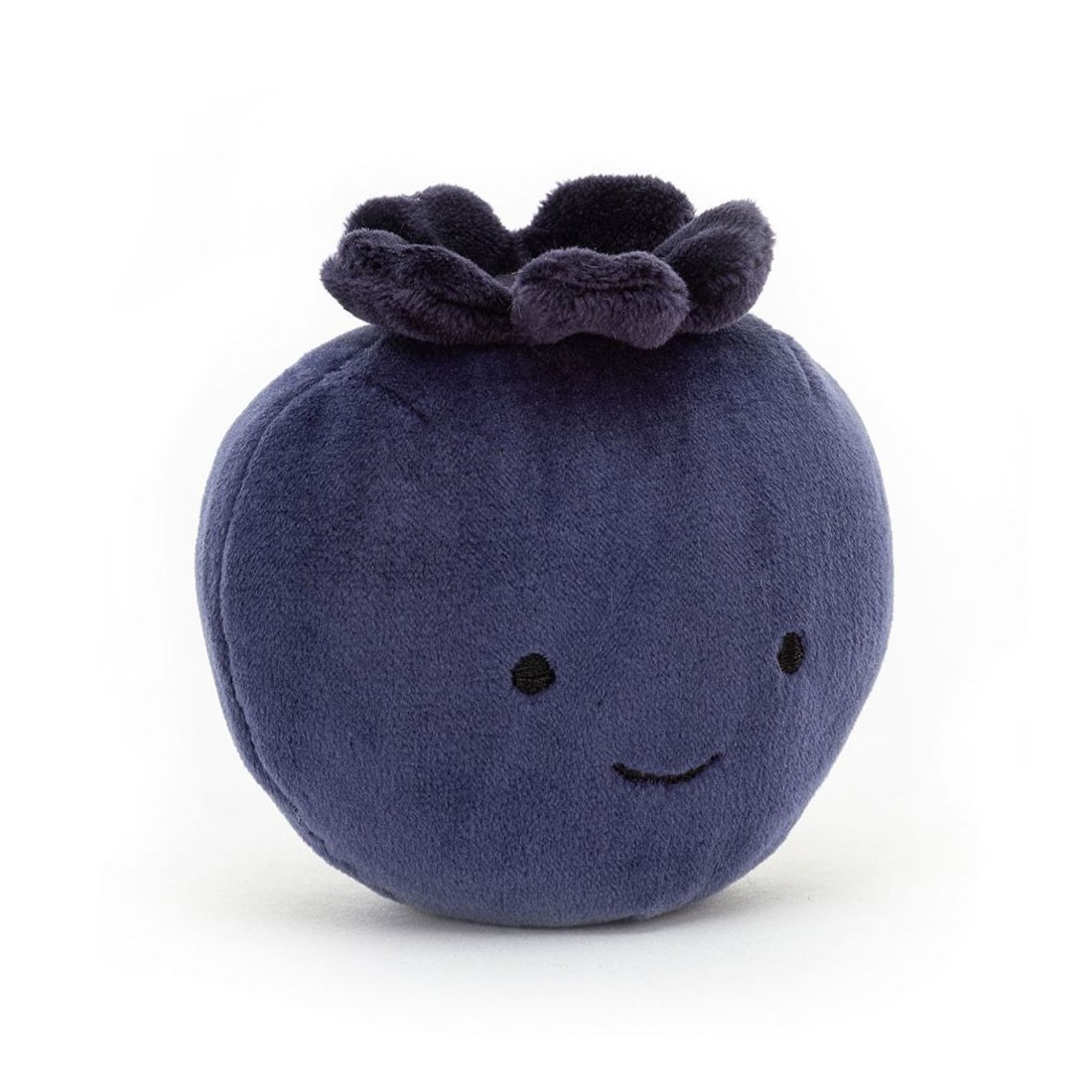 Jellycat Blaubeere Fabulous Fruit Blueberry Vorderseite | Kuscheltier.Boutique