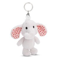 NICI Love Elefant hellgrau Vorderseite Anhänger | Kuscheltier.Boutique