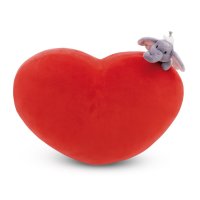 NICI Love Elefant Vorderseite Herzkissen | Kuscheltier.Boutique