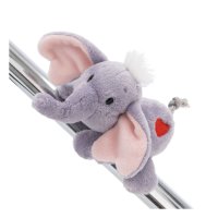 NICI Magnettier Love Elefant dunkelgrau mit Herz | Kuscheltier.Boutique