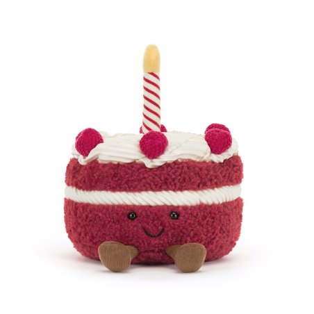 Jellycat Amuseables Cheri Cake Vorderseite | Kuscheltier.Boutique