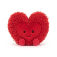 Jellycat Amuseables Beatie Heart 20cm Vorderseite Herz | Kuscheltier.Boutique