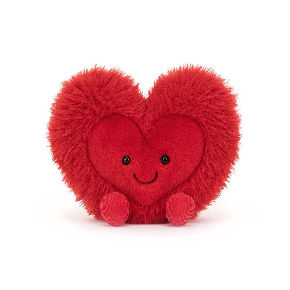 Jellycat Amuseables Beatie Heart 20cm Vorderseite Herz | Kuscheltier.Boutique