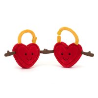 Jellycat Amuseables Love Locks getrennt | Kuscheltier.Boutique