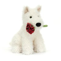 Jellycat Scottish Terrier Munro 'Love You' Vorderseite | Kuscheltier.Boutique