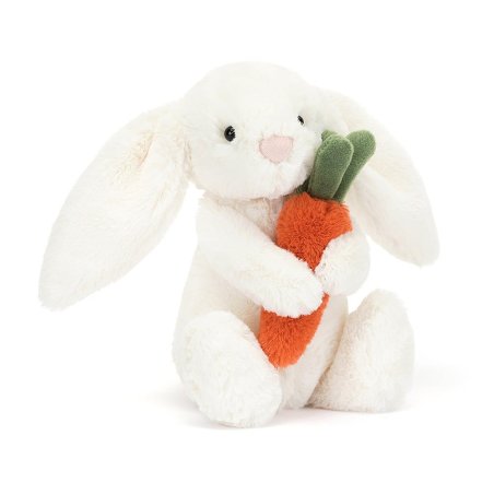 Jellycat Hase Bashful Carrot Bunny, Vorderseite | Kuscheltier.Boutique