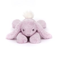 Jellycat Hase Smudge Lavender Rabbit Vorderseite | Kuscheltier.Boutique